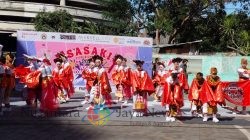SMP Muhammadiyah 1 Surabaya Ikuti Lomba Tari Jepang Yosakoi di Marvell City
