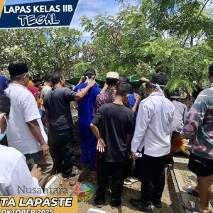 Junjung Tinggi Kemanusiaan, Dua Warga Binaan Lapas Tegal Diizinkan Melayat Kakak Kandung