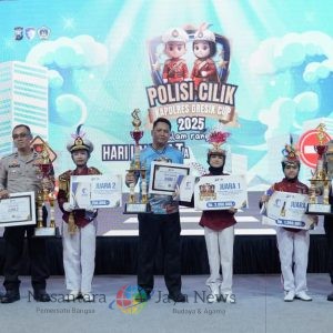 Gebyar Pocil Kapolres Gresik Cup 2025: Kebomas Raih Juara Umum, Tanamkan Disiplin Sejak Dini