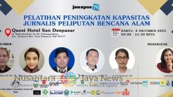 Kolaborasi Jawa Pos TV Bali dan BMKG Perkuat Jurnalisme Bencana Alam yang Solutif