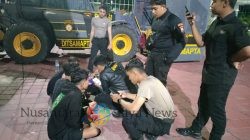 Patroli Raimas Kalam Munyeng Polres Gresik Gagalkan Peredaran Pil Koplo, Tiga Pemuda Diamankan