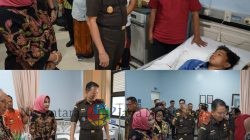 Wabup Sidoarjo dan Kajati Jatim Beri Dukungan Moril Korban Musibah Ponpes Al Khoziny di RSUD R.T. Notopuro