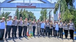 Satlantas Polres Sampang Dampingi Tim Ditlantas Polda Jatim Lakukan Penilaian Kawasan Tertib Lalu Lintas, Blackspot dan Troublespot