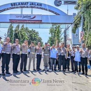 Satlantas Polres Sampang Dampingi Tim Ditlantas Polda Jatim Lakukan Penilaian Kawasan Tertib Lalu Lintas, Blackspot dan Troublespot