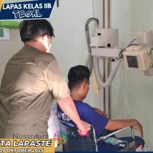 Wujudkan Pelayanan Kesehatan Yang Prima, Lapas Tegal Keluarkan Satu Warga Binaan Guna Menjalani Perawatan Lebih Lanjut
