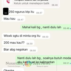 Kepling Diduga Nego Harga Urus KTP, Lurah Sidorame Timur Pilih Bungkam