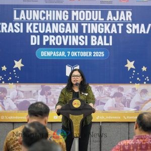 OJK Bali Luncurkan Modul Ajar Literasi Keuangan
