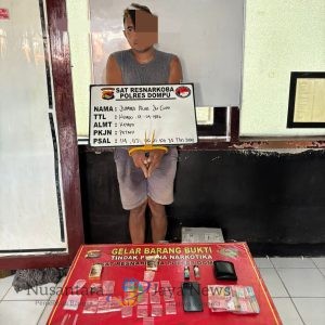 Dirumah Kerap Transaksi Sabu dan Ganja, Pria Asal Kempo di Geruduk Polisi