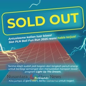 PLN Bali Fun Run 2025 Diserbu Peserta, 1.000 Slot Terjual Habis dalam Dua Hari