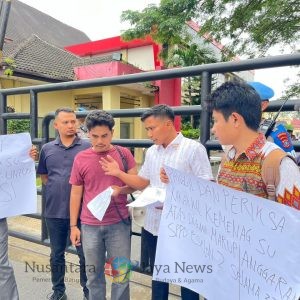 Mahasiswa Desak Kapoldasu Berantas Korupsi dan Jual Beli Jabatan di Kanwil Kemenagsu
