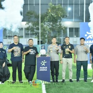 Kapolres Gresik Hadiri Grand Opening Akbar Arena, Ajak Anak Muda Perkuat Silaturahmi Melalui Olahraga