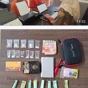 Satresnarkoba Polres Gresik Ringkus Dua Pengedar Sabu, Sita 3,9 Gram