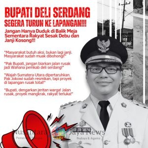 Proyek diresmikan Mantan Presiden Jokowi SPAM Regional Mebidang Terbengkalai, IPMAPI Sumut : ‘Dugaan Pelanggaran Hukum Mengerikan