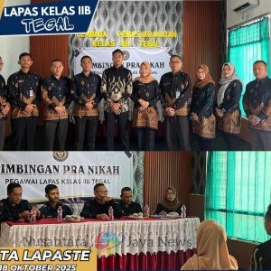 Perkuat Kesiapan Menjelang Pernikahan, Lapas Kelas IIB Tegal Berikan Bimbingan Pra Nikah untuk Pegawai
