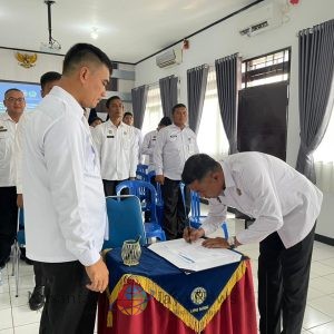 Teguhkan Integritas, Lapas Batang Ikuti Penandatanganan Komitmen Bersama Pemberantasan Narkoba, Handphone, dan Barang Terlarang