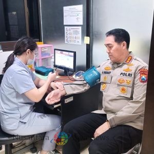 Peringati Hari Jadi Humas Polri ke -74 Polda Jatim Gelar Donor Darah