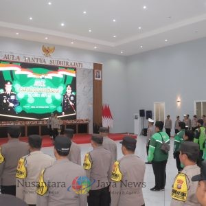 Polres Blitar Gandeng Driver Ojol Kamtibmas Guna Wujudkan Harkamtibmas yang Kondusif