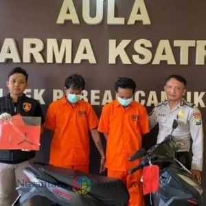 Komplotan Pencuri Motor Toko Listrik Jagalan Surabaya Diringkus Polsek Pabean Cantikan, Satu Pelaku Sempat Buron