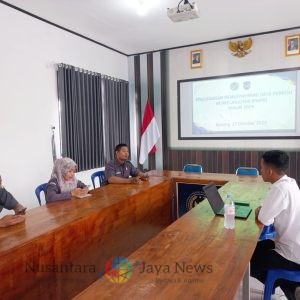 Perkuat Sinkronisasi Data PDPB, Lapas Batang Terima Koordinasi Bawaslu Batang