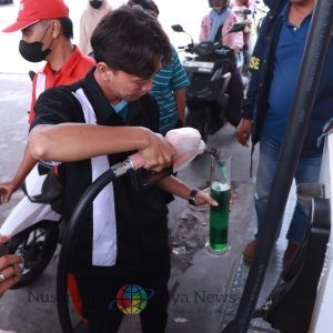 Respons Cepat Polres Gresik Redam Kekhawatiran Warga, Dua SPBU Terbukti Bersih dari Air