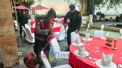 Pengamanan Gala Dinner MACM Di GWK Polda Bali Terjunkan Ratusan Personil