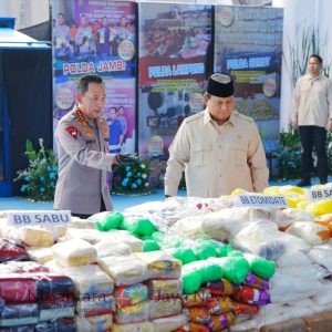 Kapolri Laporkan Upaya Pemberantasan Narkoba Kepada Presiden Prabowo