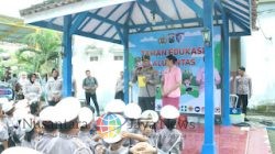 Ceria di Taman Edukasi, Belajar Tertib Lalu Lintas Bersama Kapolres Bangkalan