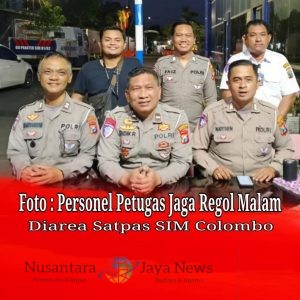 IPDA DANI : Tugas dan Tanggung Jawab Spesifik Merupakan Motto Petugas Jaga Regol di Satpas Colombo