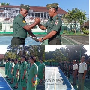 Penuh Haru, Kodim 1626 Bangli Gelar Upacara Pelepasan Tugas Serka I Wayan Asli yang Siap Bangun Desa Terunyan Lewat Pariwisata