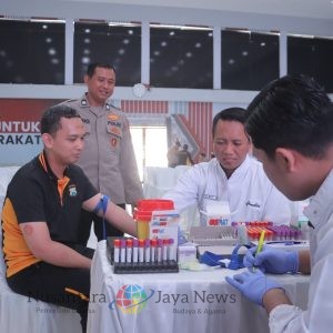Polres Blitar Gelar Pemeriksaan Kesehatan Rutin: Deteksi Dini Penyakit Degeneratif bagi Anggota Polri dan ASN