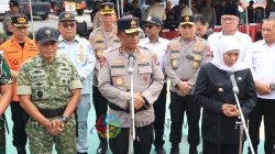 Polda Jatim dan Forkopimda Gelar Apel Siaga Bencana Serentak Hadapi Cuaca Ekstrem