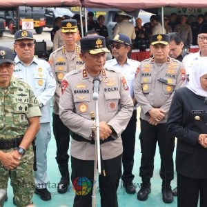 Polda Jatim dan Forkopimda Gelar Apel Siaga Bencana Serentak Hadapi Cuaca Ekstrem