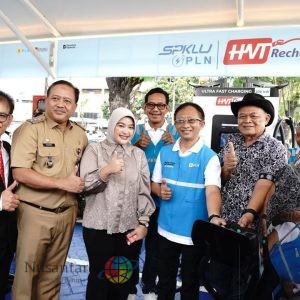 Semangat Hari Pahlawan, Perkuat Ekosistem Kendaraan Listrik, PLN Resmikan 2 SPKLU Center Pertama di Jakarta