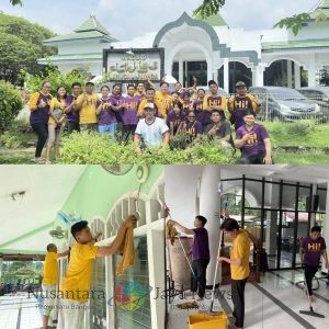PREMIER PLACE HOTEL BERBAGI KEPEDULIAN LEWAT AKSI BERSIH-BERSIH 15 MASJID & MUSHOLA