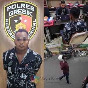 Kabur ke Bali Usai Curi Motor di Gresik, Pria Asal Sampang Madura Takluk di Tangan Tim Macan Giri Polres Gresik