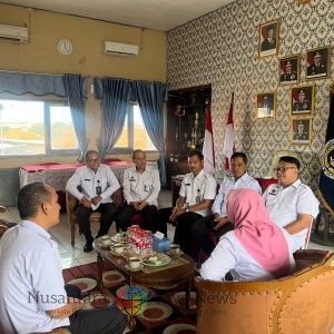 Sinergi Atasi Rob, Lapas Tegal Bersama Kecamatan Tegal Barat Siapkan Solusi Bersama