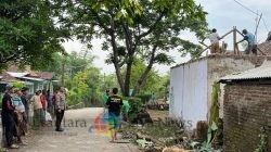 Kapolsek Kejayan Bersama Pemuda Punisher Gelar Bhakti Sosial Renovasi Mushola di Desa Kepuh