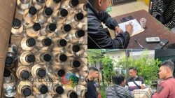 Warga Laporkan Peredaran Miras, Polres Gresik Sigap Amankan Puluhan Botol Arak Bali