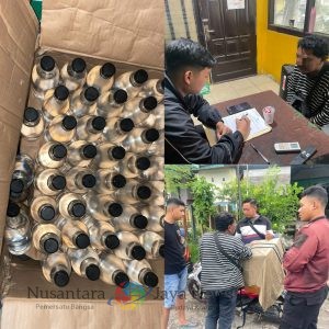 Warga Laporkan Peredaran Miras, Polres Gresik Sigap Amankan Puluhan Botol Arak Bali
