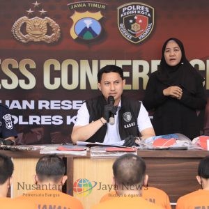 Polres Kediri Kota Ungkap 8 Kasus Selama Operasi Sikat Semeru 2025