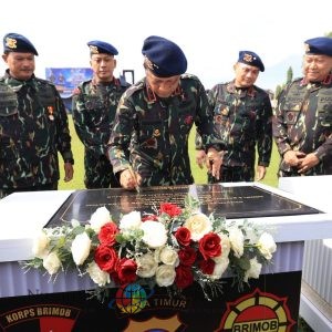 HUT ke-80 Korps Brimob Polri Kapolda Jatim Tegaskan Profesionalisme dan Humanisme