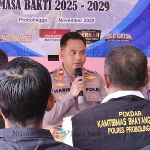 Polres Probolinggo Kukuhkan Pokdar Kamtibmas
