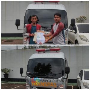 Dukung Mobilitas Tugas, Lapas Batang Terima Kendaraan Transpas dari Ditjen PAS