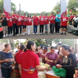 OJK Bersama FKLJK Gelar Pekenan dan 157 Run Sambut Hari Raya Galungan – Kuningan