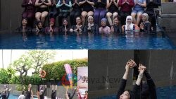 PREMIER PLACE HOTEL SEMARAKKAN HARI KESEHATAN NASIONAL DENGAN GOLDEN HOUR AQUA YOGA