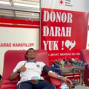 Semangat Peduli Sesama, Lapas Batang Laksanakan Donor Darah Hari Bakti Kemenimipas