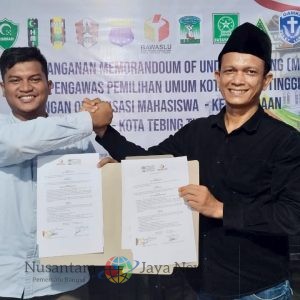 PD KAMMI Serdang Bedagai – Tebing Tinggi Tandatangani MoU dengan Bawaslu Kota Tebing Tinggi
