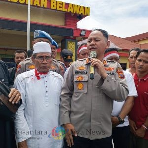 Ustadz Nabawi Berharap Minta Polres Pelabuhan Belawan Sikapi Tuntutan Aksi Demo Masyarakat