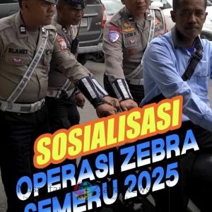 Sosialisasi Operasi Zebra Semeru 2025 Kanit Regident Satpas Colombo Tekankan Pentingnya Kesadaran Lalu Lintas