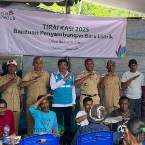 PLN untuk Rakyat, PLN Hadirkan Keadilan Energi Lewat Program Tirai Kasi di Kecamatan Ndona Timur, NTT, Terus Terangi Wilayah Terpencil